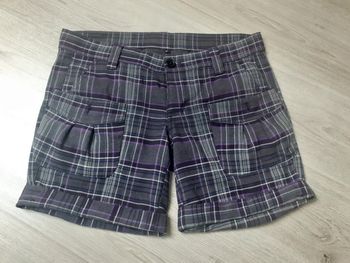 Short à carreaux XL