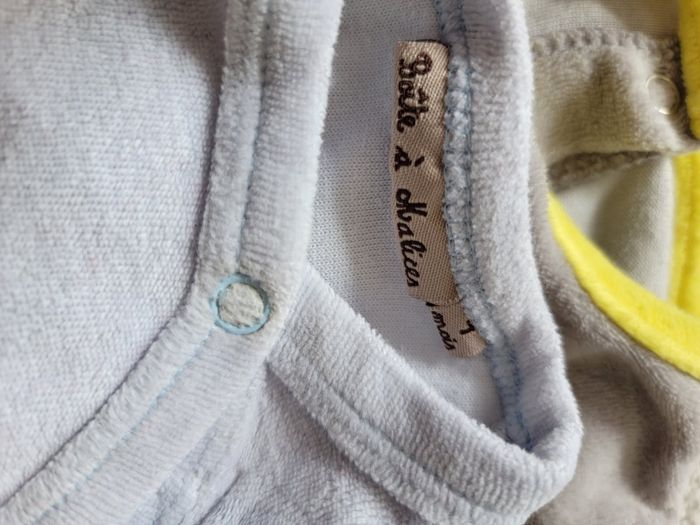 Lot de 6 pyjamas 1 mois garçon - photo numéro 5