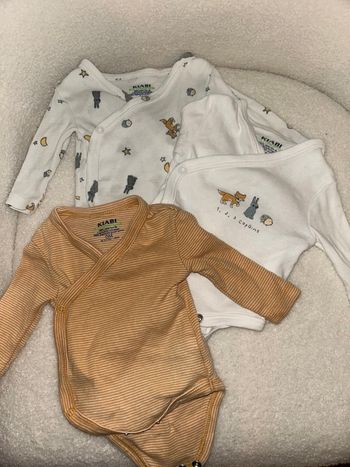 Lots bodies mixte bébé taille naissance