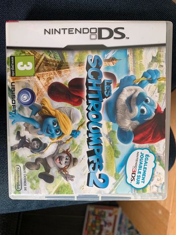 Jeu DS les schtroumpfs 2