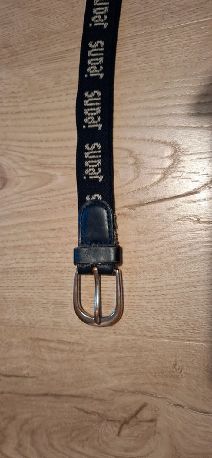 Ceinture élastique bleu marine - photo numéro 4