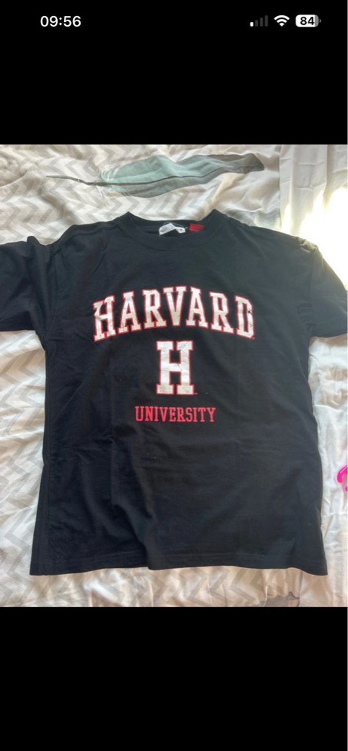 T shirt Zara Harvard - photo numéro 3