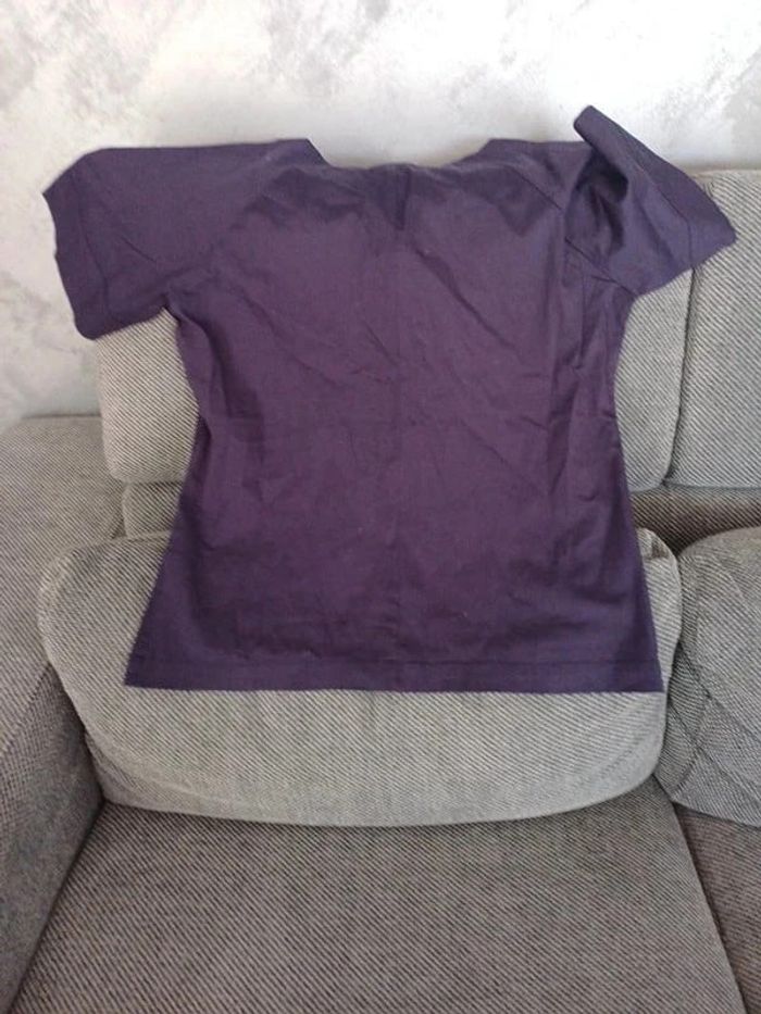 Haut violet taille 40 - photo numéro 2