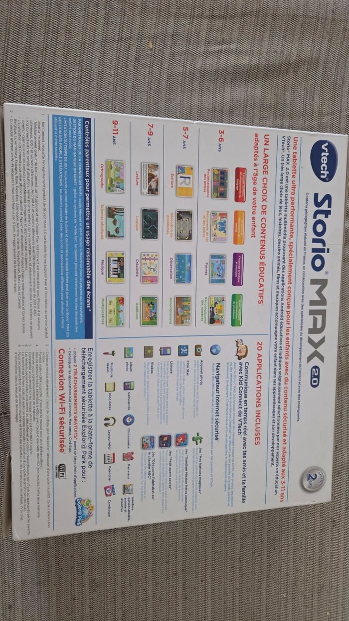 Tablette enfant storio max  de 3ans a 11 ans - photo numéro 2