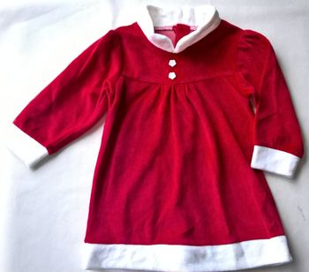 Robe de noël 12-18 mois /Bébé Rêves