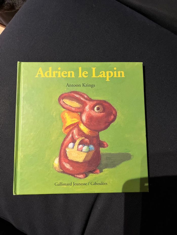 Livre pour enfants antoon krings Adrien le lapin