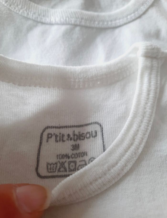 Lot de 3 bodys sans manche - photo numéro 3