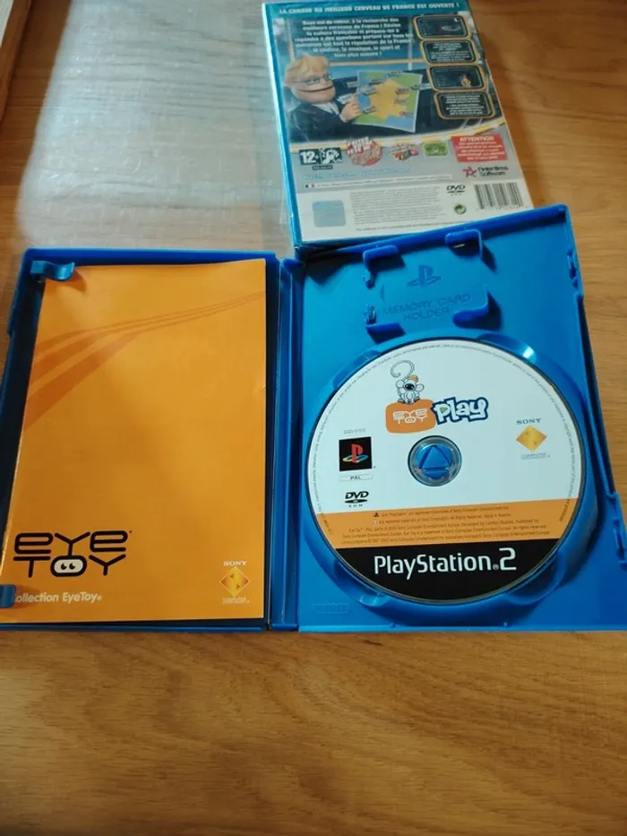 2 jeux ps2 eyetoy play et buzz - photo numéro 3