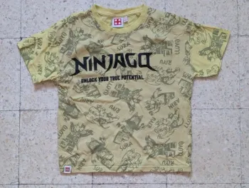 Tee shirt jaune Ninjago