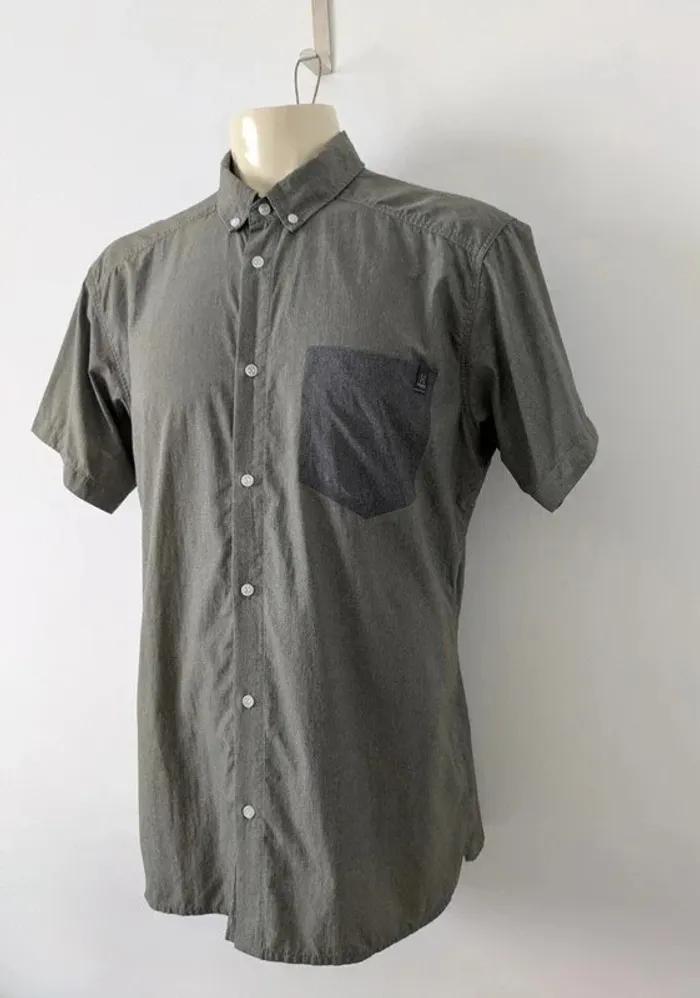 Chemise d'été grise manches courtes - Haglöfs - taille L - photo numéro 2