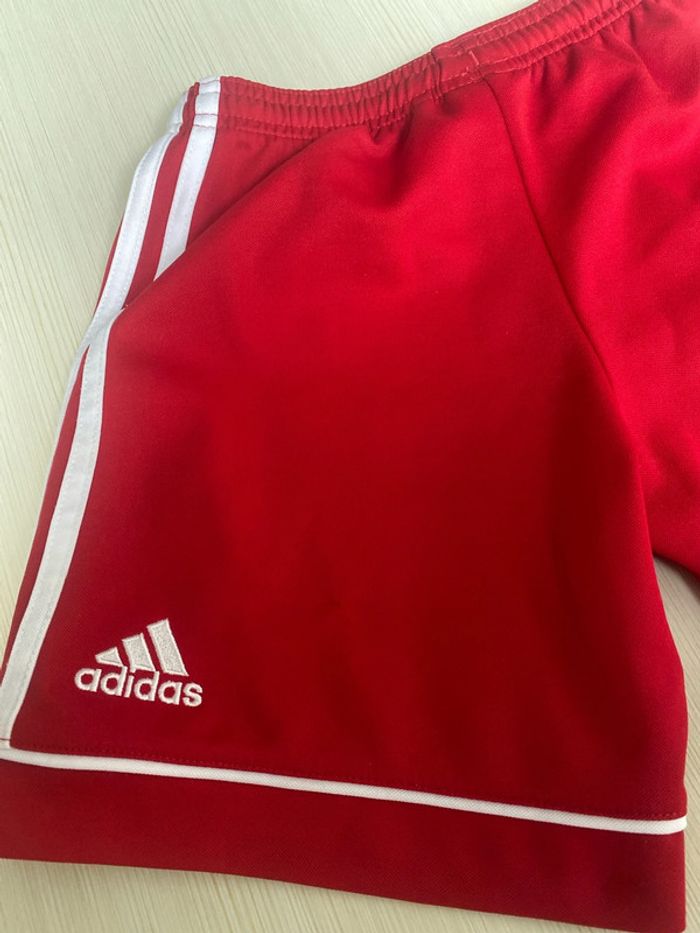 Short adidas rouge - photo numéro 2