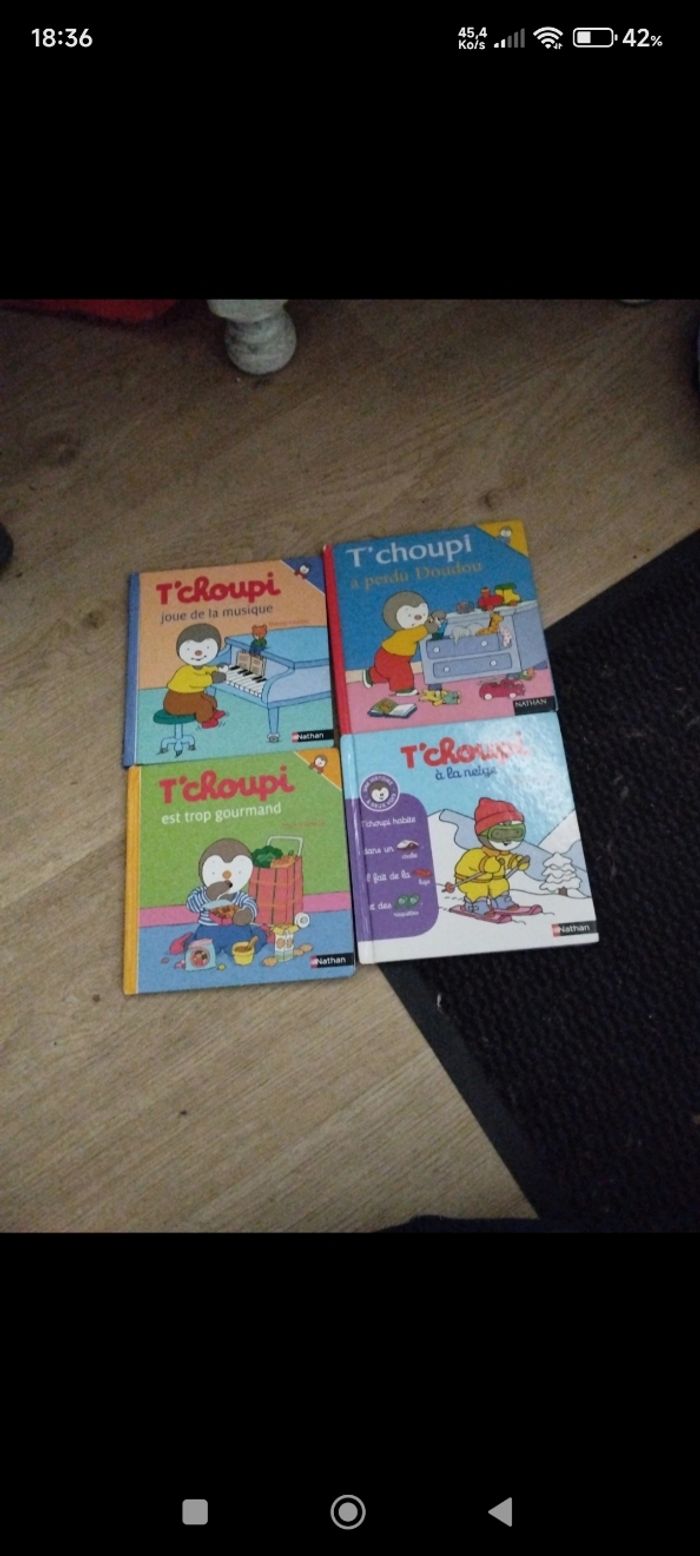 Lot livres T'choupi - photo numéro 3