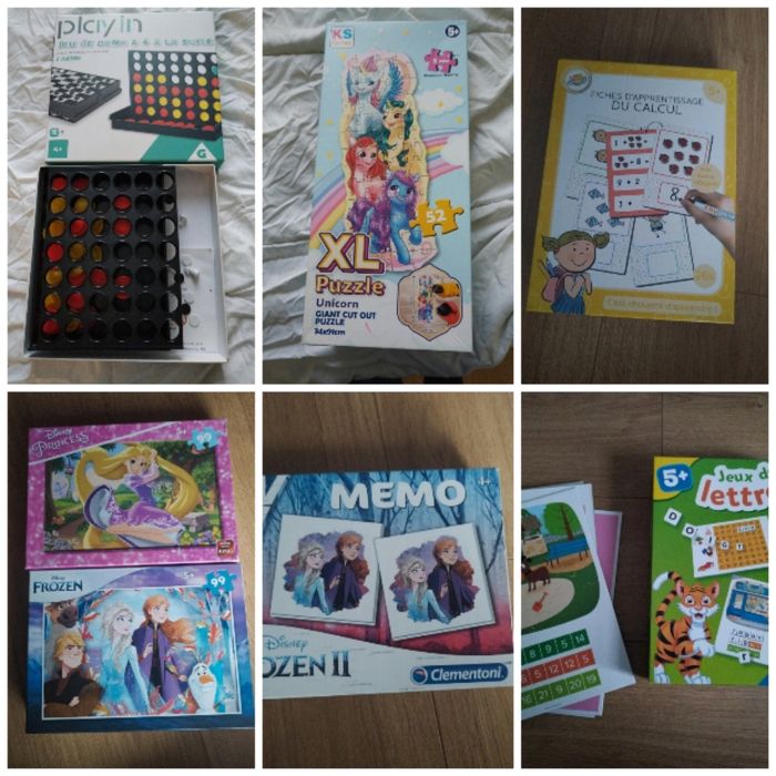 Lot jeux fille