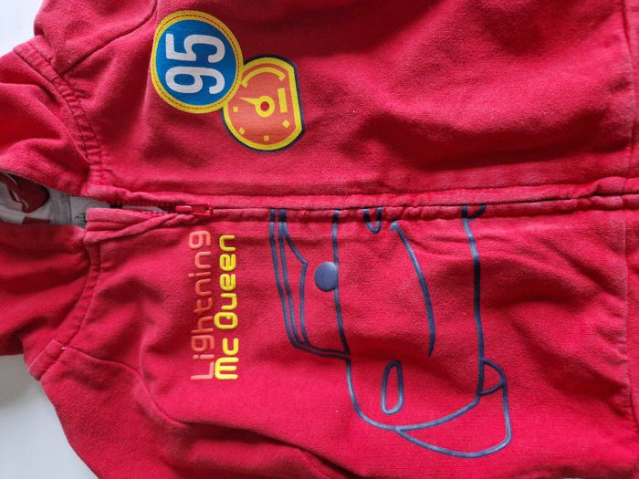 gilet rouge bébé garçon Disney cars 23 mois - photo numéro 2