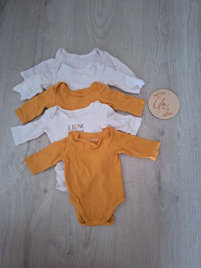 Lot de 5 body manches longues - photo numéro 2
