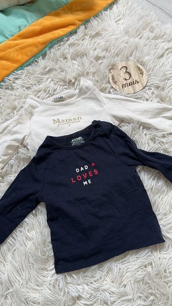 Tee shirt maman papa