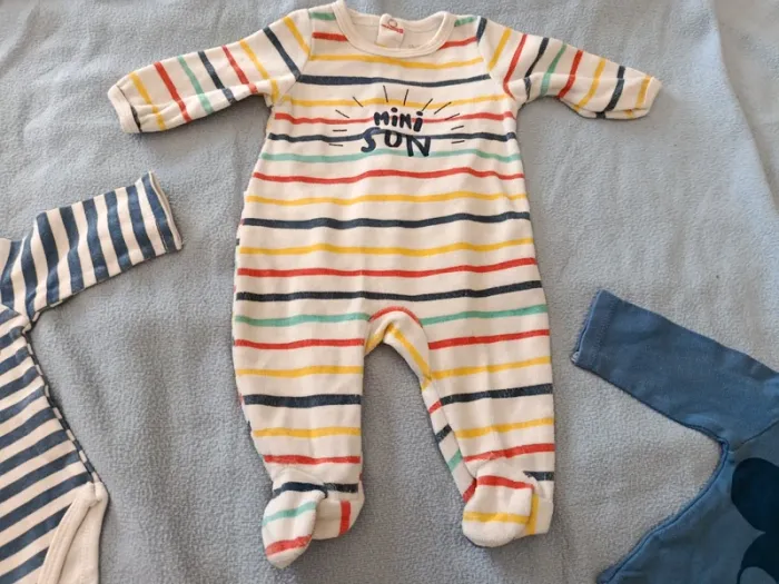 Body 1 mois Disney pijama in extenso - photo numéro 7
