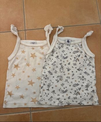 Lot de débardeur Petit Bateau 3A