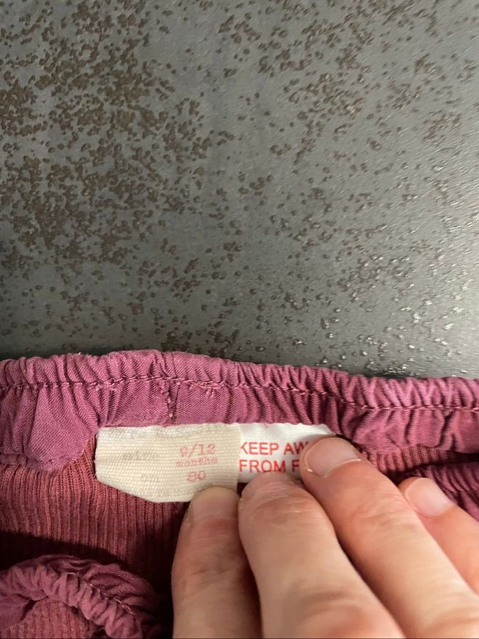Pantalon Zara fille 9-12 mois - photo numéro 2