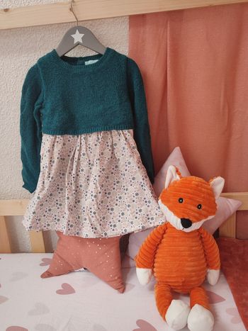 Robe d'hiver - 23 mois - Comme neuve - Obaïbi
