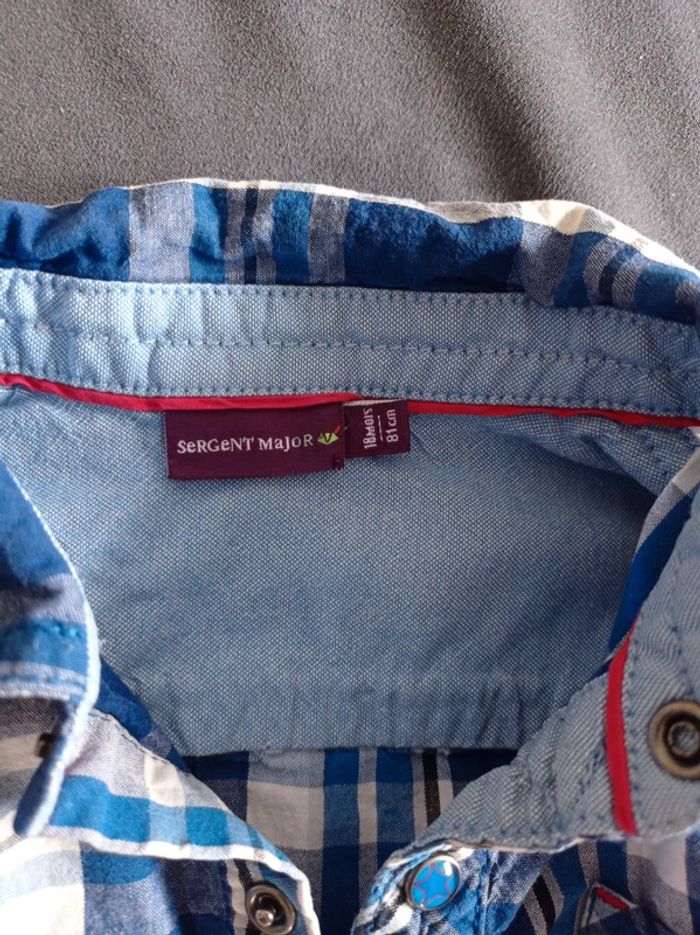 Chemise chat sgm 18 mois - photo numéro 2