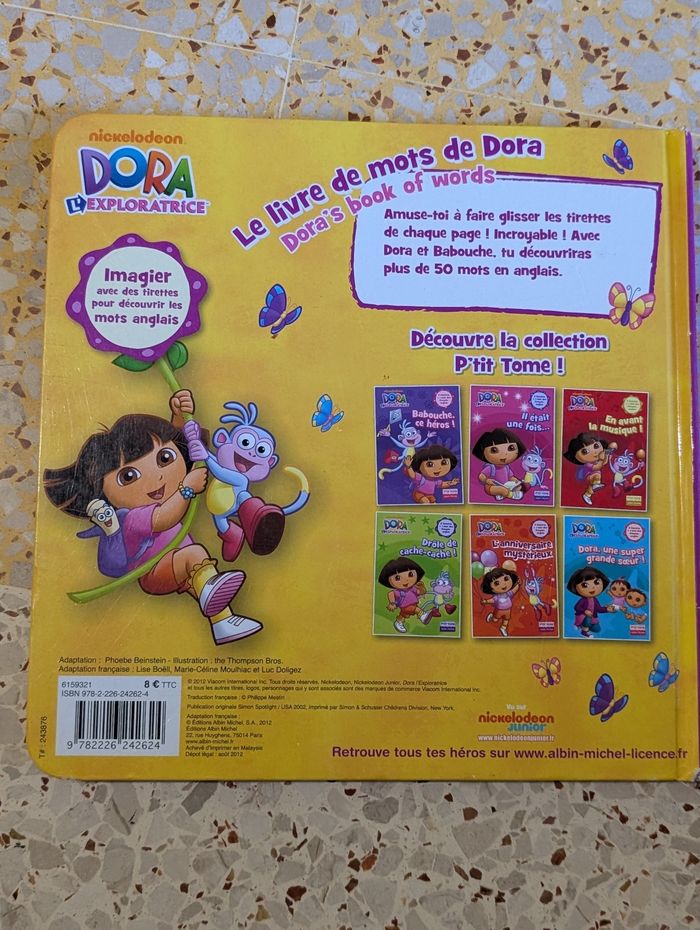 Livre dora l'exploratrice anglais français - photo numéro 2