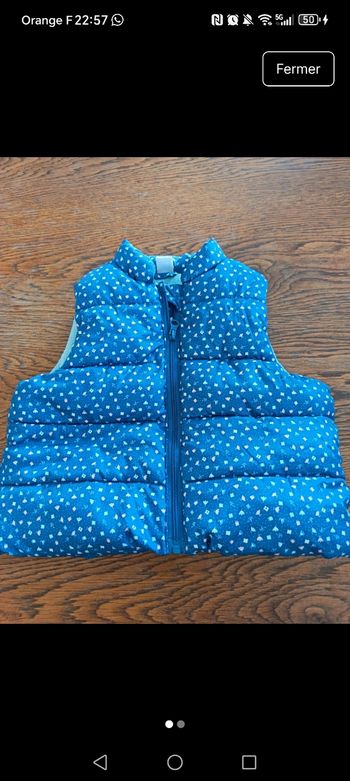 Doudoune sans manche