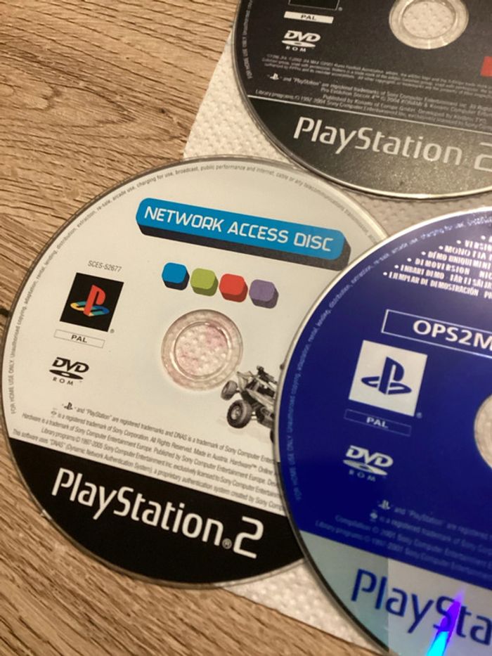 lot de 5 CD seul de jeu et démo ps2 Sony - photo numéro 6
