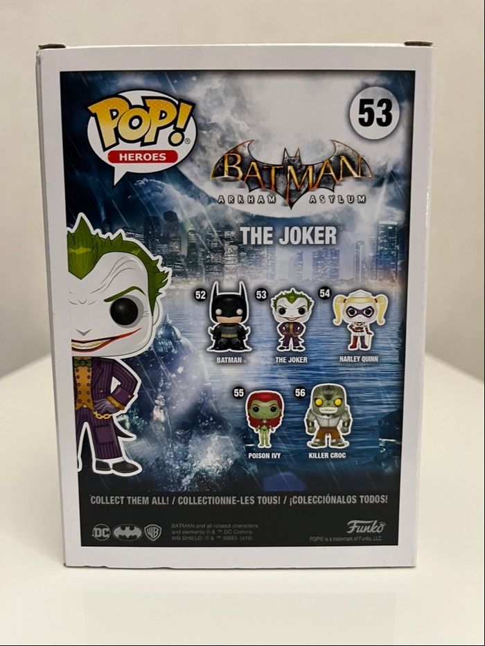 Funko pop heroes Batman arkham asylum 53 The joker edition limitée - photo numéro 4