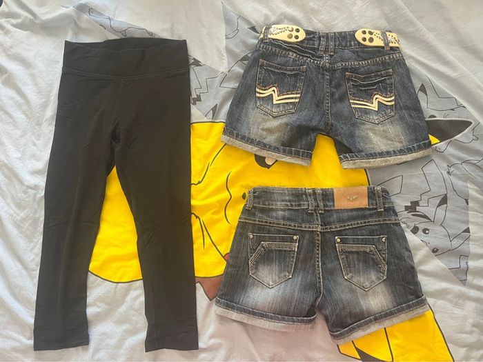 Lot 2 shorts et 1 legging court 34/XS - photo numéro 2