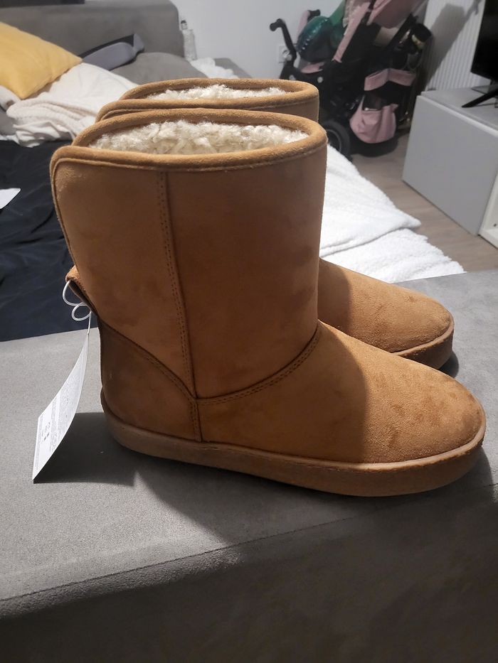 Bottes daim