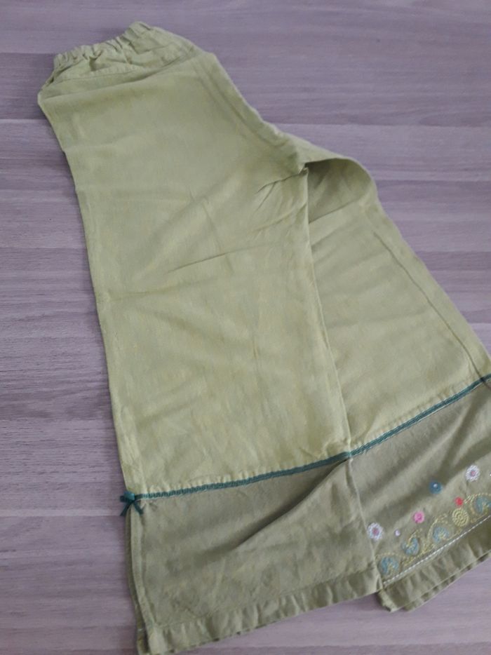 Pantalon été  3/4 toile Catimini