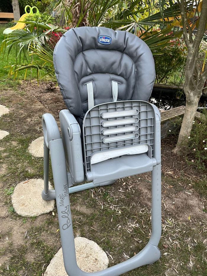 Chaise haute Chicco réglable  polly easy - photo numéro 4