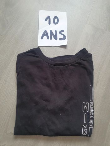 Maillot t-shirt 10ans