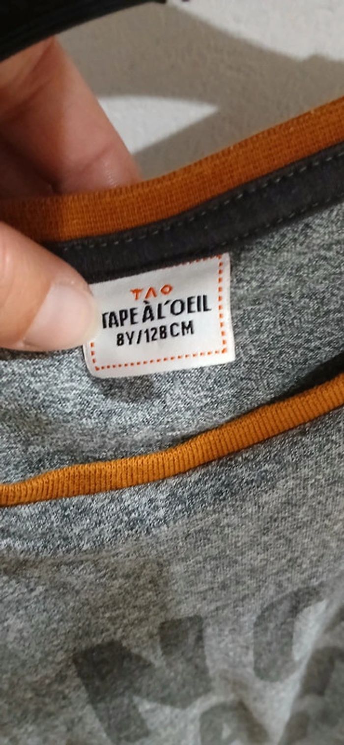 Tshirt ML Tape à l'œil 8 ans - photo numéro 3