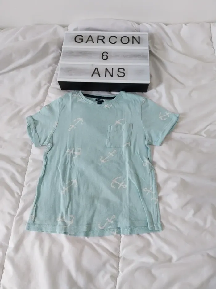 Tee-shirt manche courte garçon 6 ans Kiabi