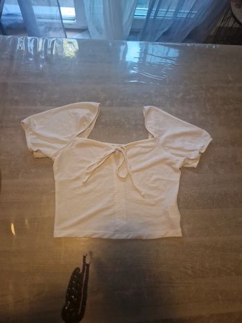 Tee shirt blanc jennyfer