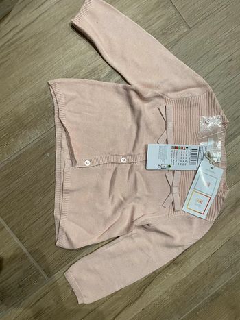 Gillet rose pale
