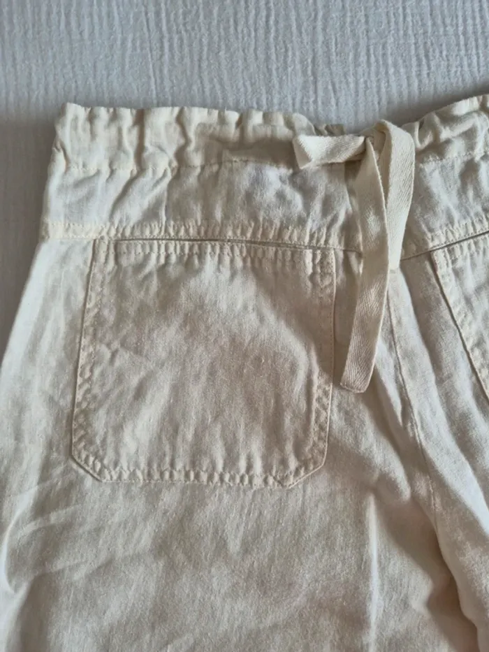 Comptoir des cotonniers - Pantalon beige / écru taille 40 - photo numéro 16