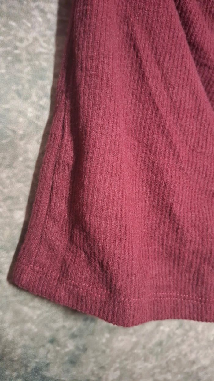 Robe bordeaux douce - photo numéro 7