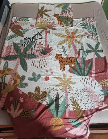 Housse de couette et taie d'oreiller Vertbaudet