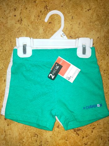 Lots 2 shorts bébé garçon taille 3 mois Extenso