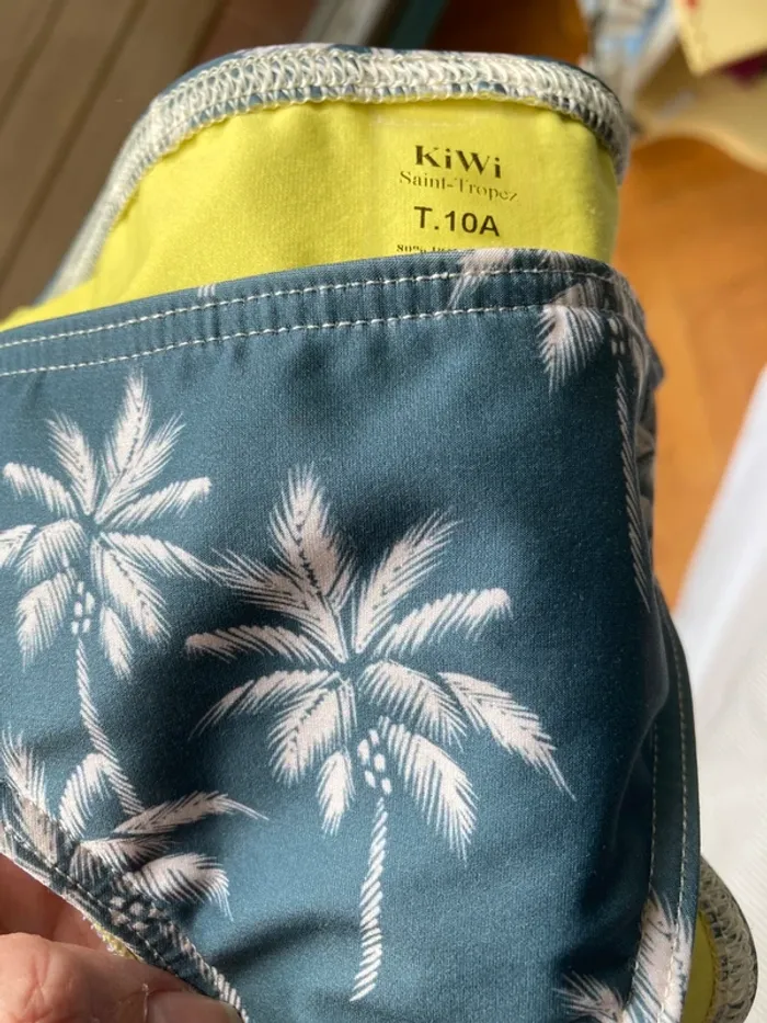 Kiwi maillot de bain 10 ans - photo numéro 2