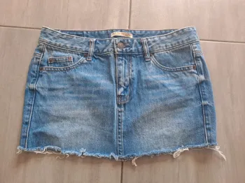 Mini jupe en jean Pull&Bear Taille 34