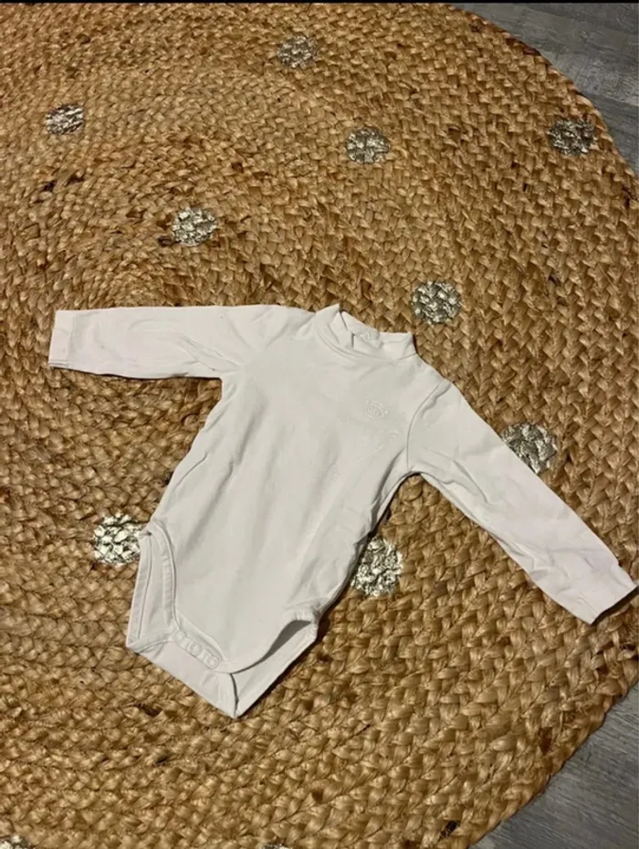Body ML blanc bébé fille 6 mois Orchestra