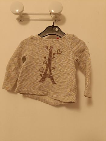 Pull brillant Orchestra "Paris" - 12 mois