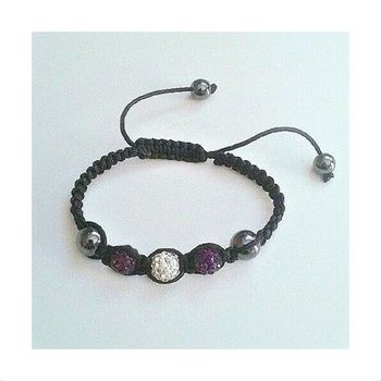 Bracelet style Shamballa