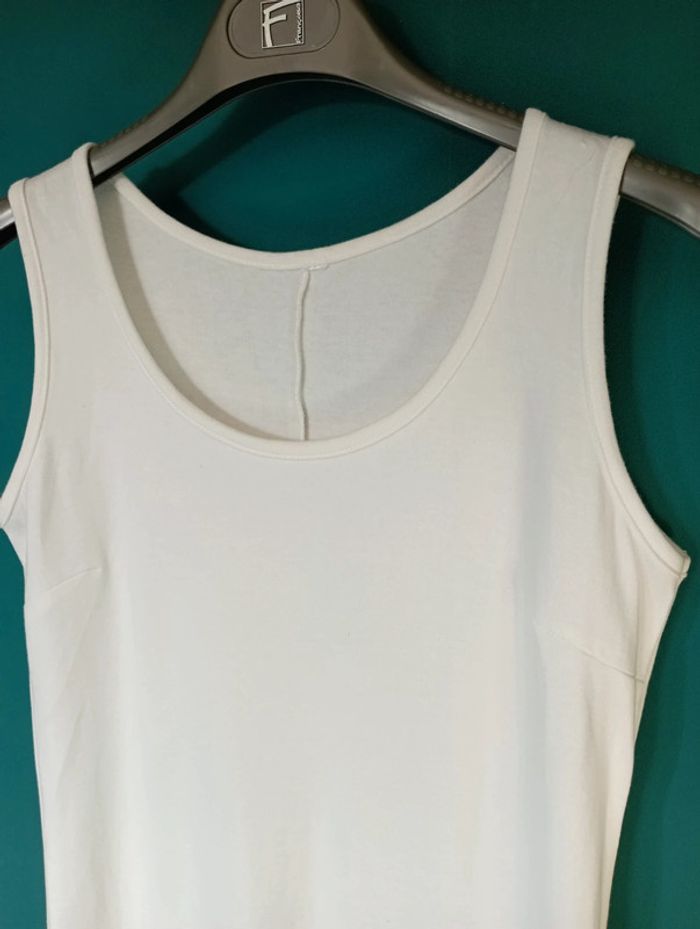 Robe longue coton blanc - photo numéro 2