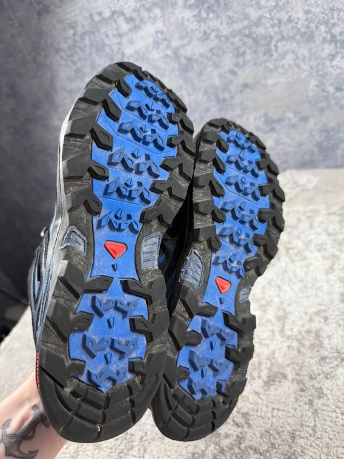 Salomon X Ultra 3 Gore-Tex - Black & Blue - photo numéro 9