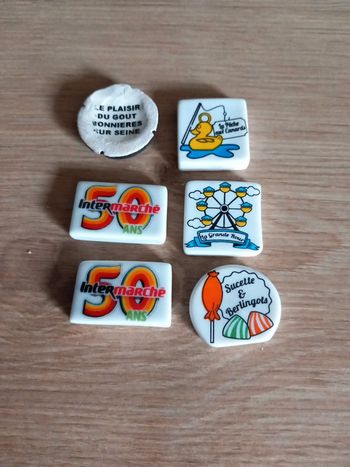 🟩 lot 6 fèves fêtes 🥳 anniversaire